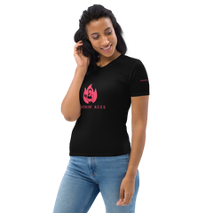 Smokin' Aces Black Women's T-shirt