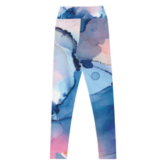 Marble Print Yoga Leggings