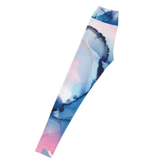 Marble Print Yoga Leggings