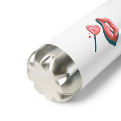Kiss Me Stainless steel water bottle