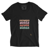 Empowered Women Unisex Short Sleeve V-Neck T-Shirt