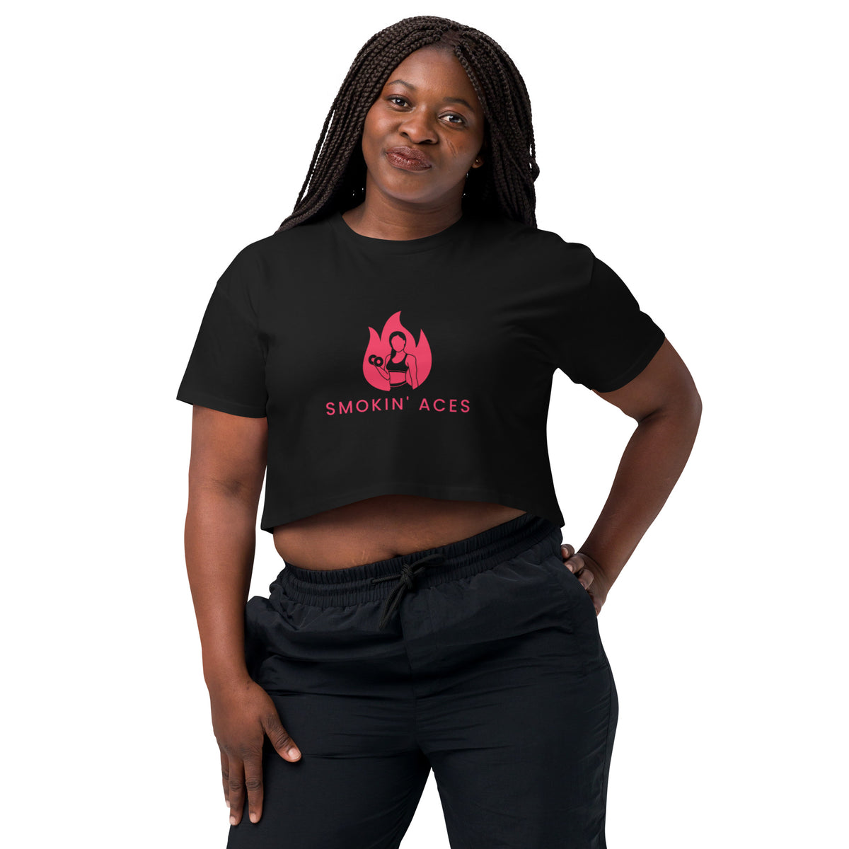 Women’s Smokin' Aces crop top