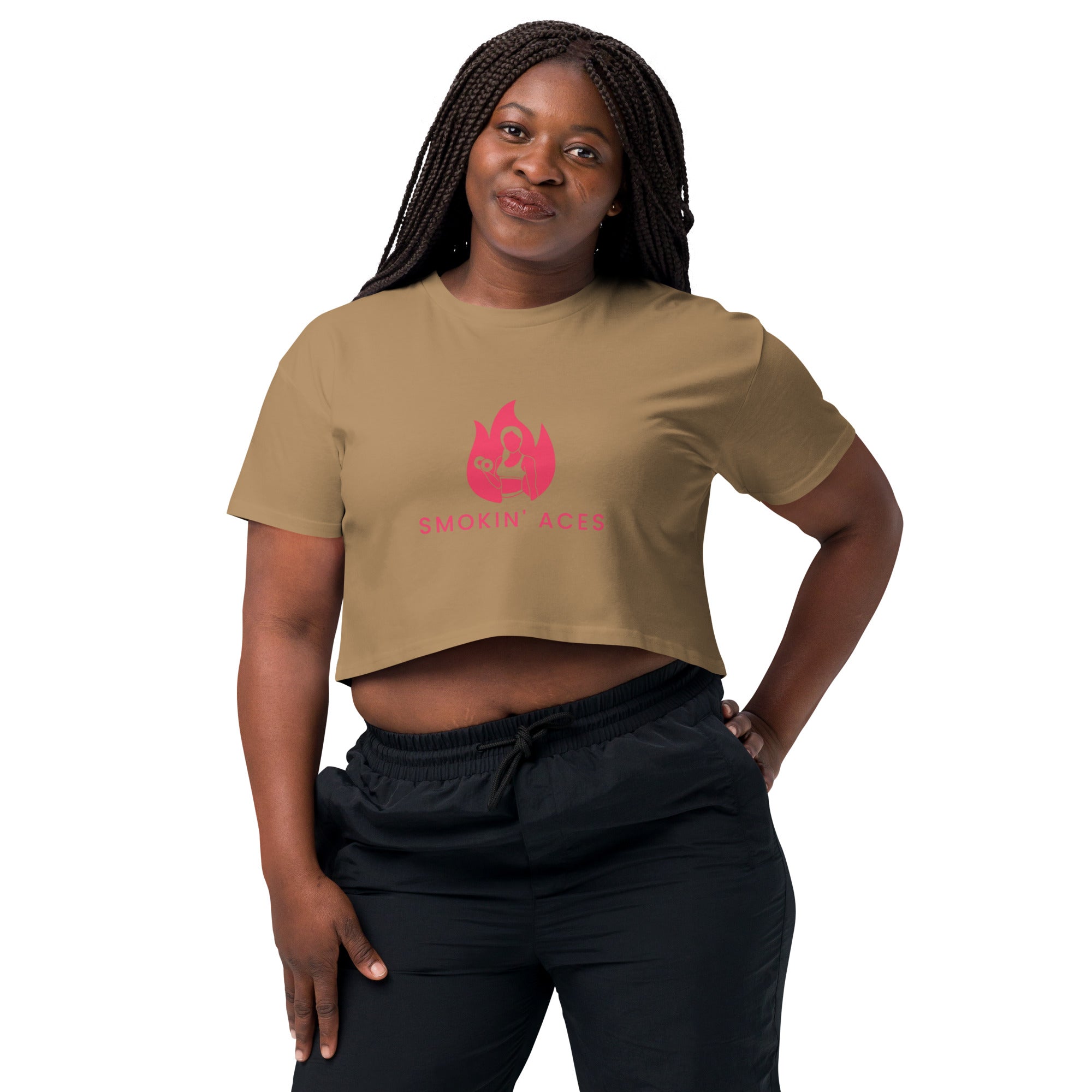 Women’s Smokin' Aces crop top